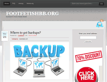Tablet Screenshot of footfetishbb.org